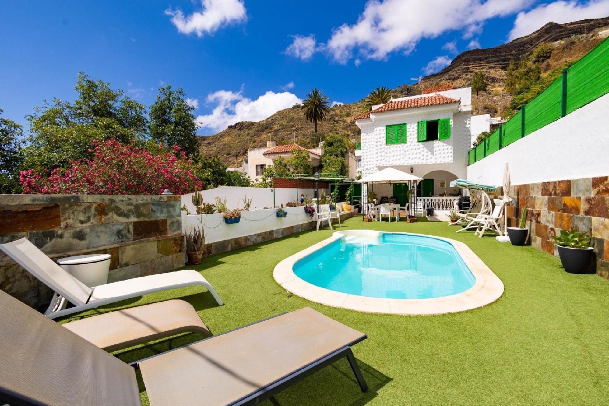 Сasa de vacaciones Grosses Haus Mit Eigenem Pool Agaete (Gran Canaria)
