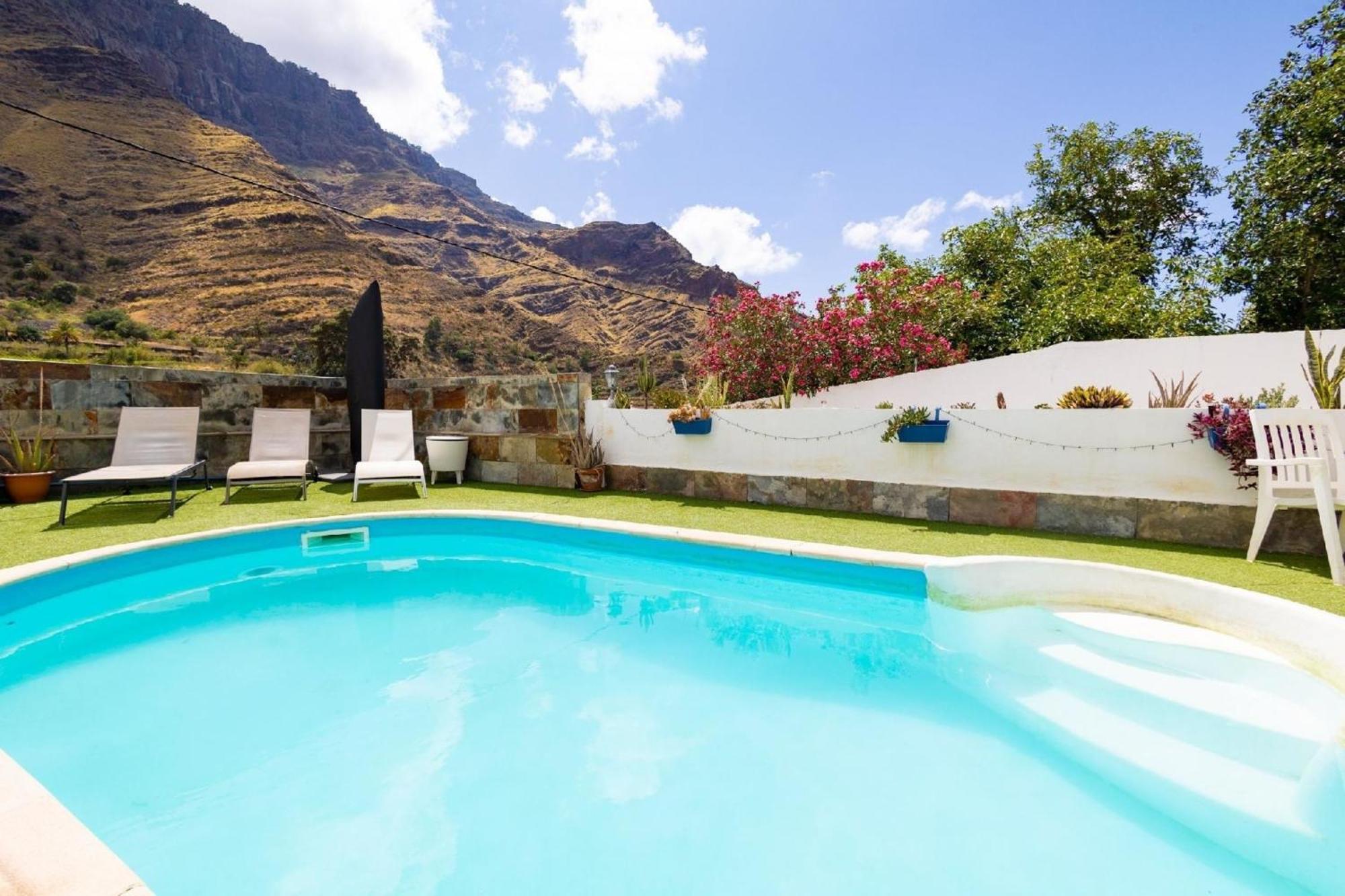 Grosses Haus Mit Eigenem Pool * Agaete (Gran Canaria)
