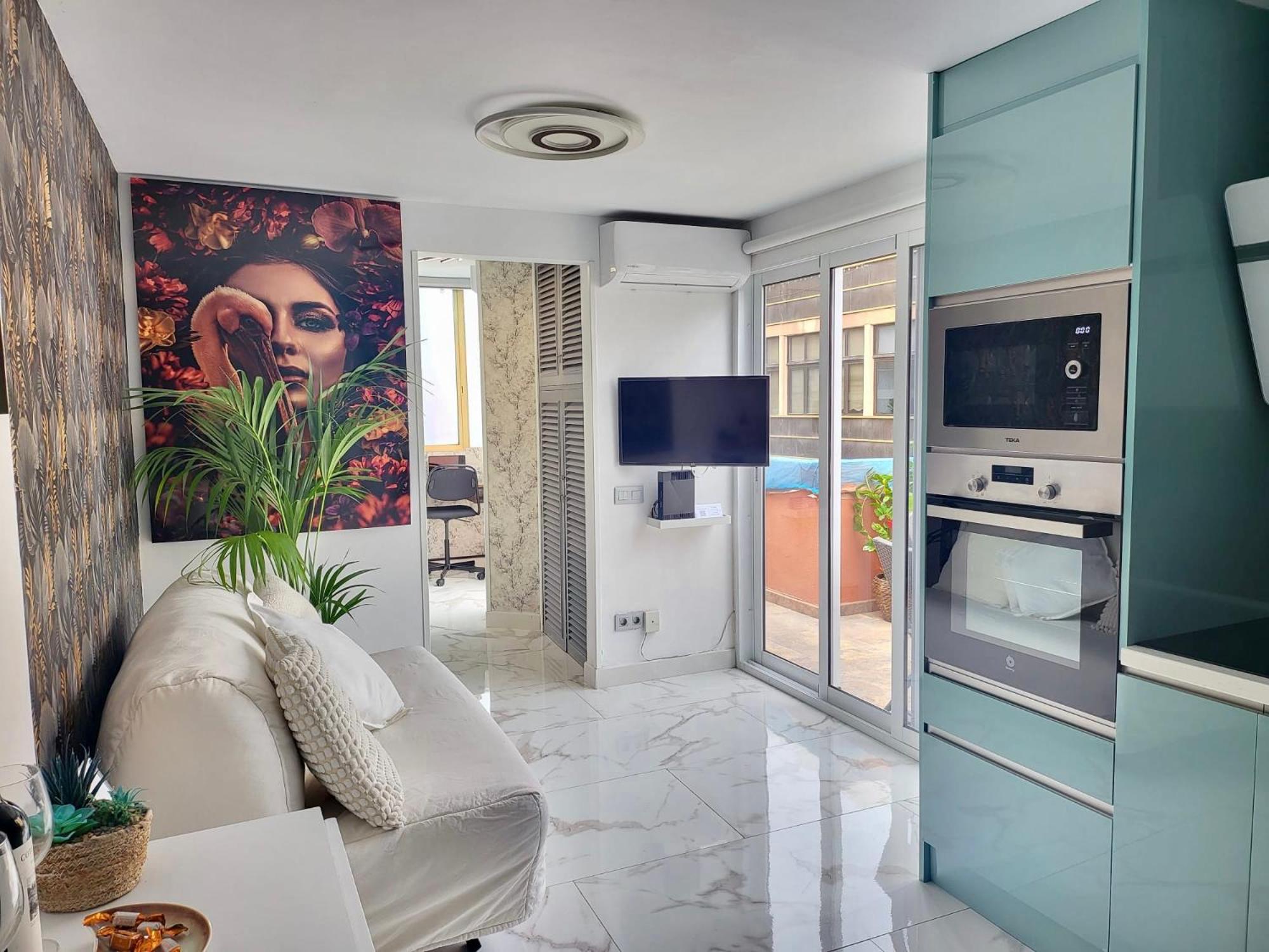 New Attic With Terrace And Air Conditioning At Canteras Parking Optional * Las Palmas de Gran Canaria