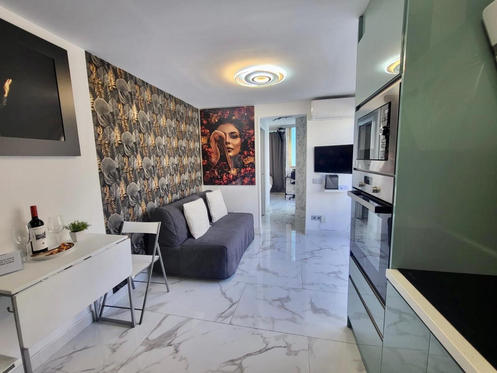 Appartamento New Attic With Terrace And Air Conditioning At Canteras Parking Optional *