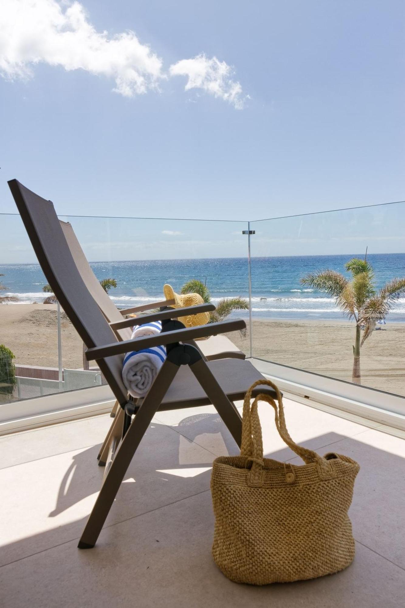 Amapola Moon -nuevo Y Recien Reformado En Primera Linea De Playa Apartment *