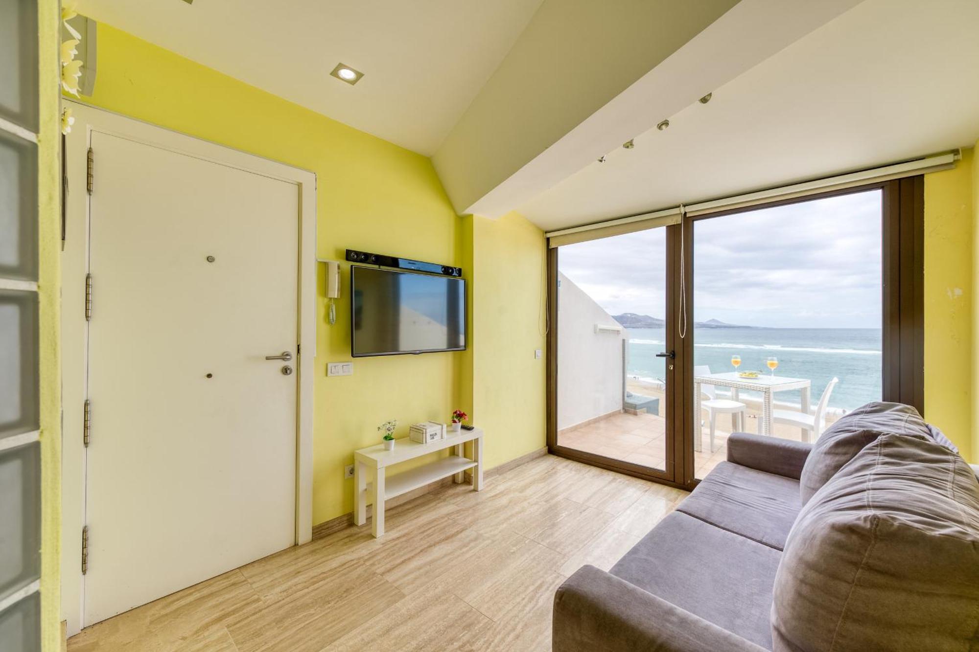 Beachfront House Canteras 4 - Seaviews Terrace Apartment
