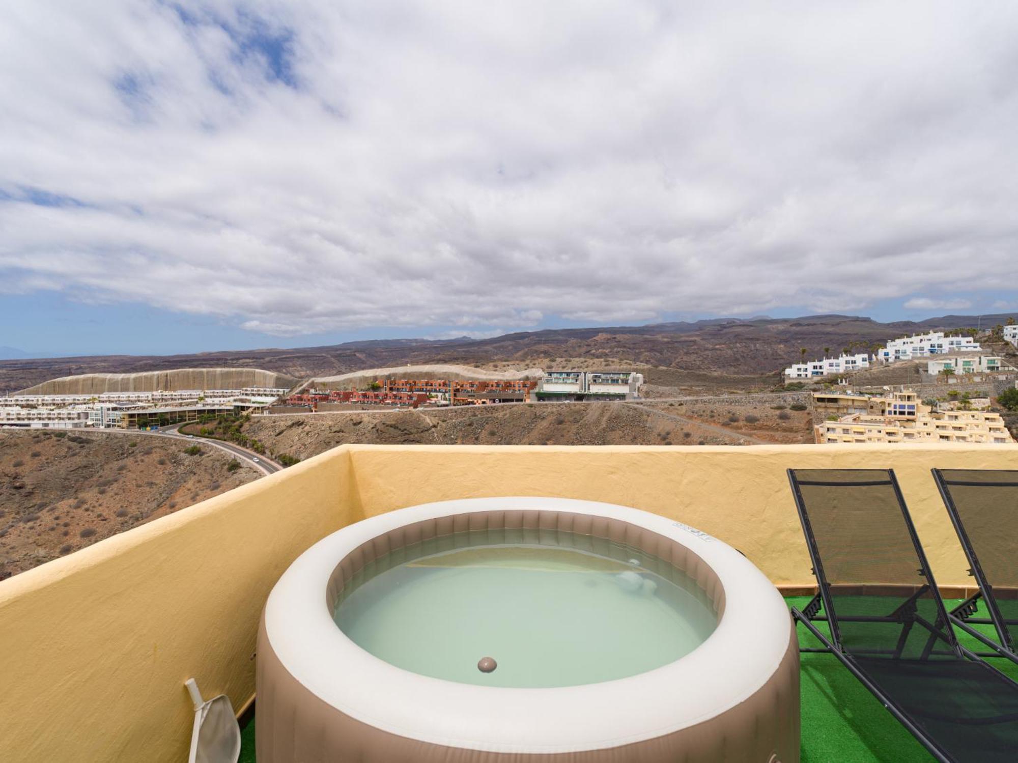 Private Solarium Views - Jacuzzi Apartamento Mogán