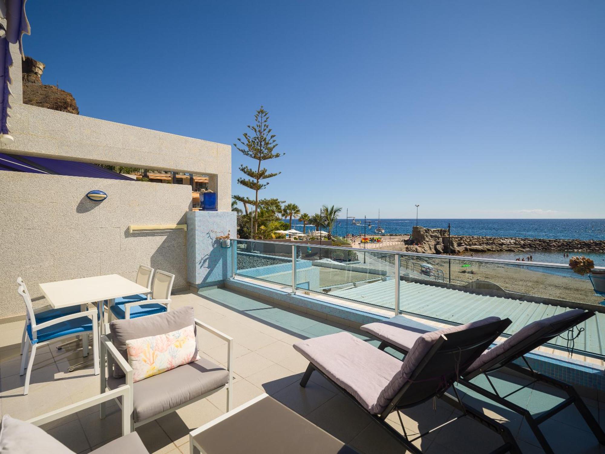Appartamento Mogan Beachfront | Carmitathome Puerto De Mogan