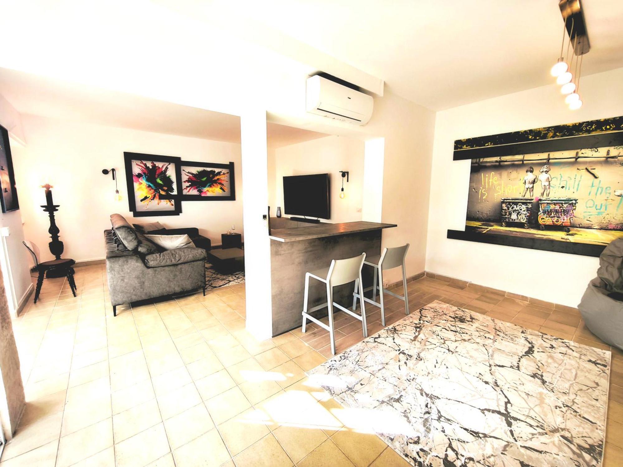 Сasa de vacaciones Rooftop Pamro - Private Jacuzzi - Fitness Area - Free Wifi - Air Conditioner - Pool - Modern & Comfortable - Sunnygolf Maspalomas (Gran Canaria)