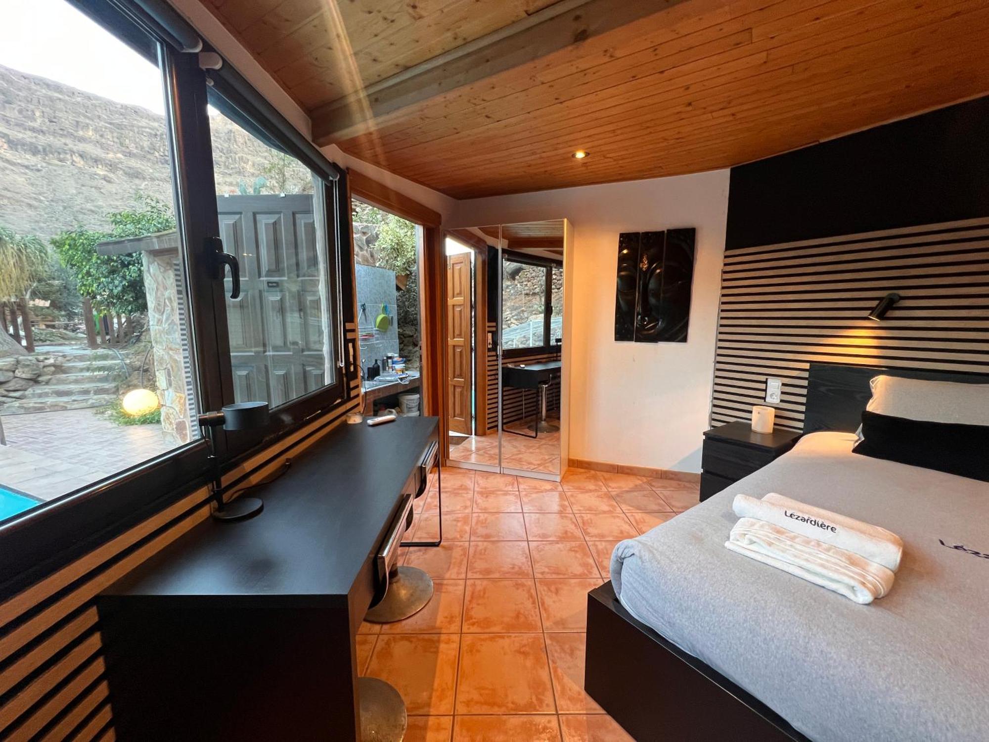 Studio Bed-room In Quiet Montain - Swimming Pool, Jacuzzi, Wifi, Tv Outdoor Chill Out - La Lezardiere Apartamento San Bartolomé
