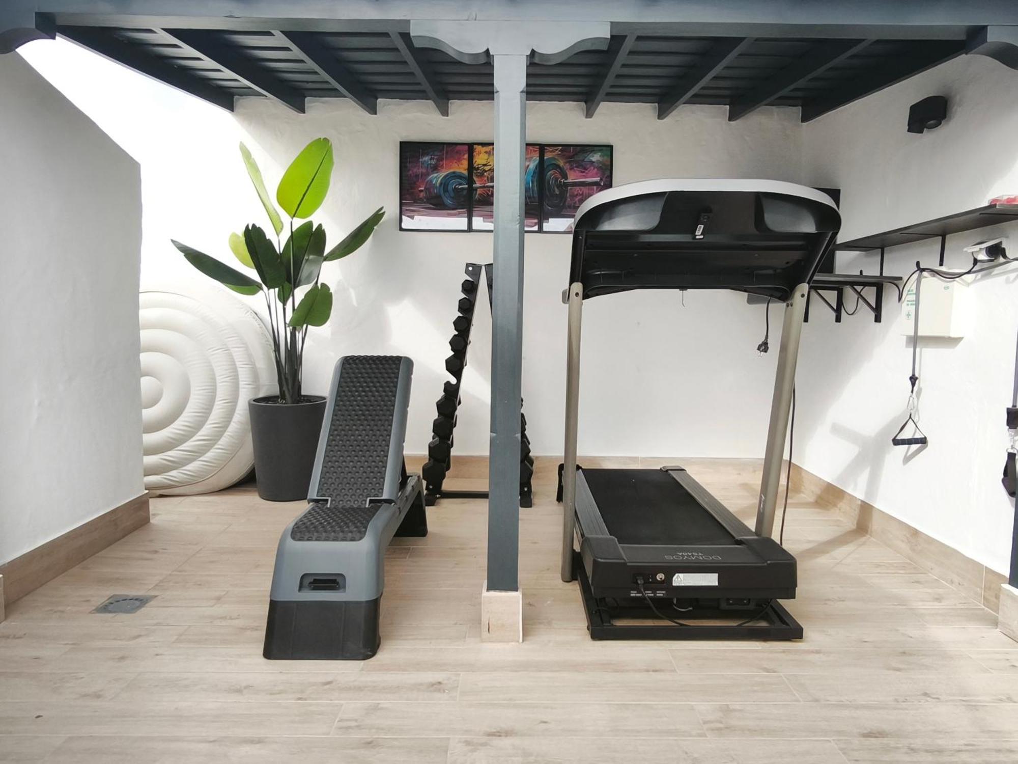 Rooftop Pamro - Private Jacuzzi - Fitness Area - Free Wifi - Air Conditioner - Pool - Modern & Comfortable - Sunnygolf Maspalomas (Gran Canaria)