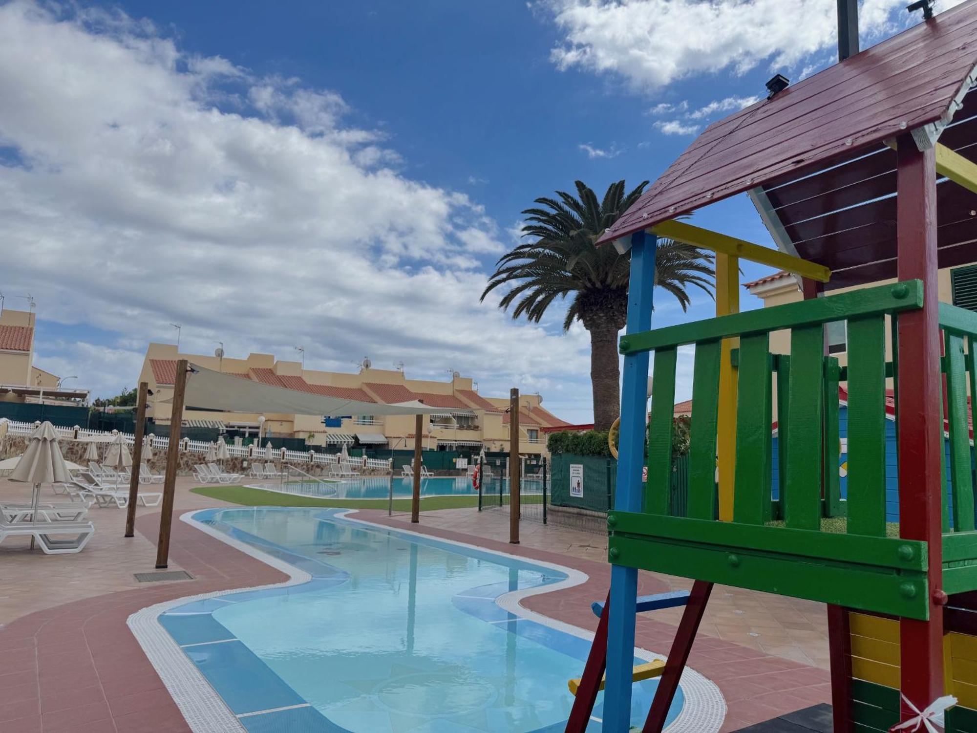Exclusivo 1 Hab Con Terraza, Piscina Y Aire Acondicionado En Maspalomas Casa vacanze San Bartolomé