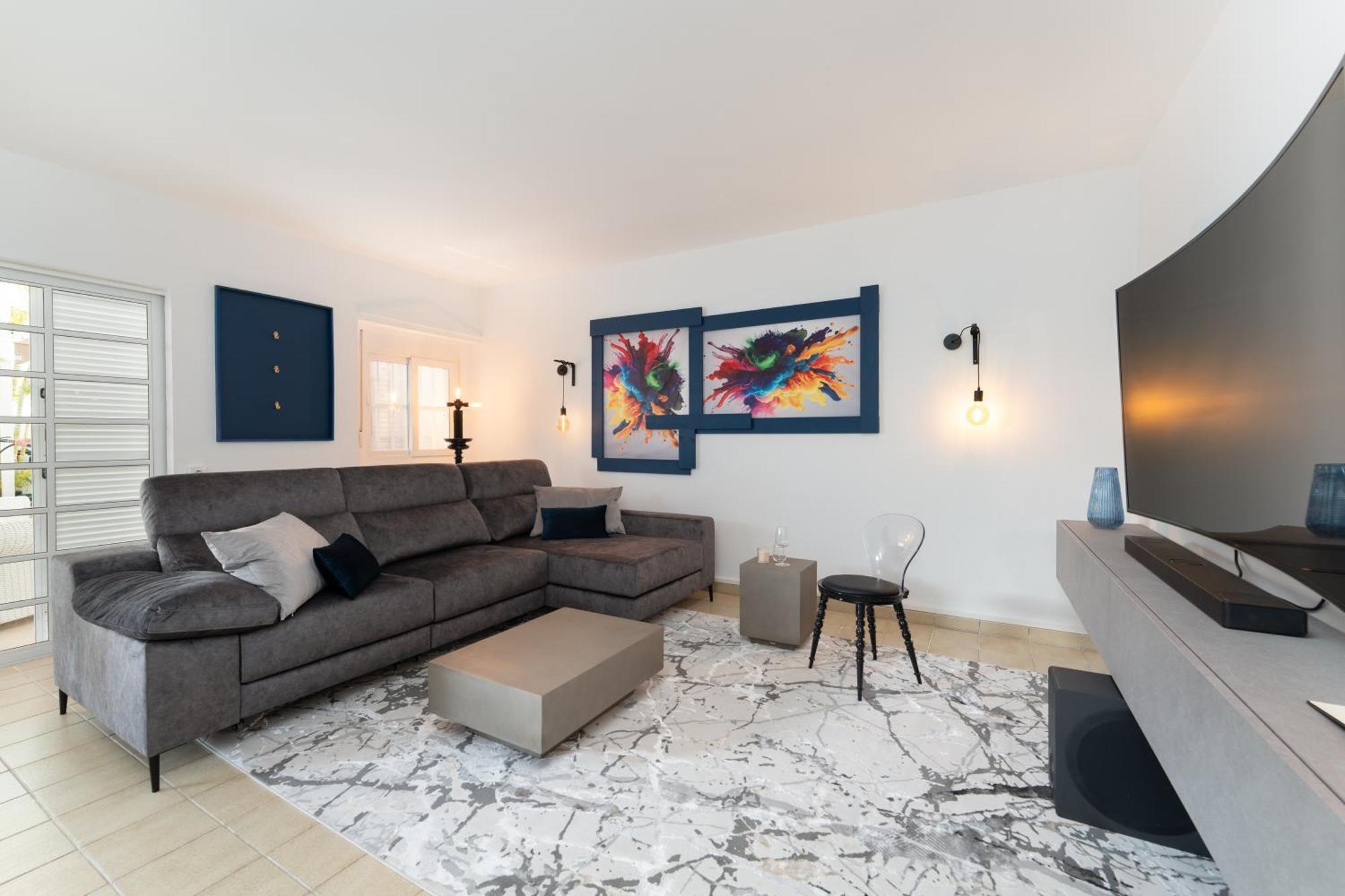 Сasa de vacaciones Rooftop Pamro - Private Jacuzzi - Fitness Area - Free Wifi - Air Conditioner - Pool - Modern & Comfortable - Sunnygolf Maspalomas (Gran Canaria)