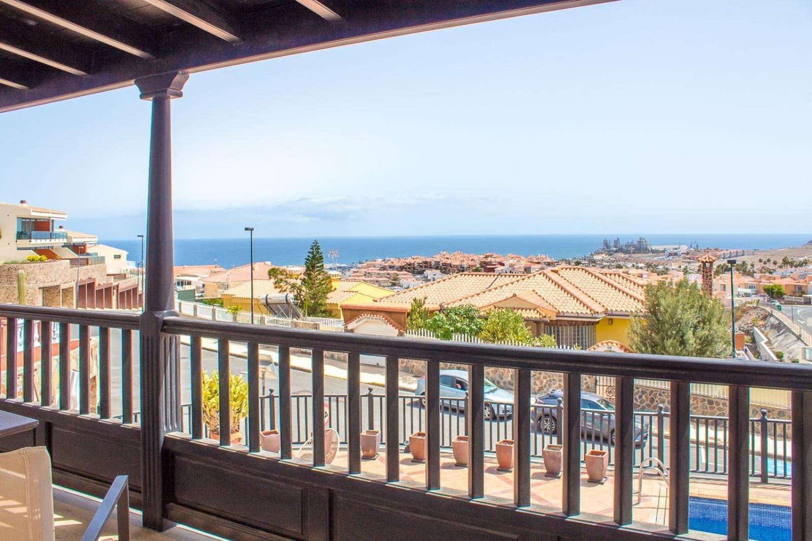 Magnificent 5-star With Sea View, Jacuzzi And Pool Apartamento Mogán