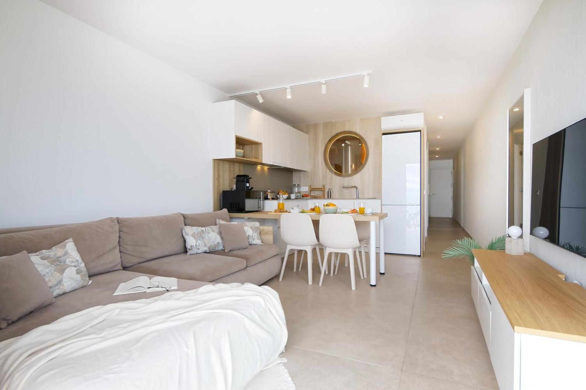 Apartment Amapola Moon -nuevo Y Recien Reformado En Primera Linea De Playa