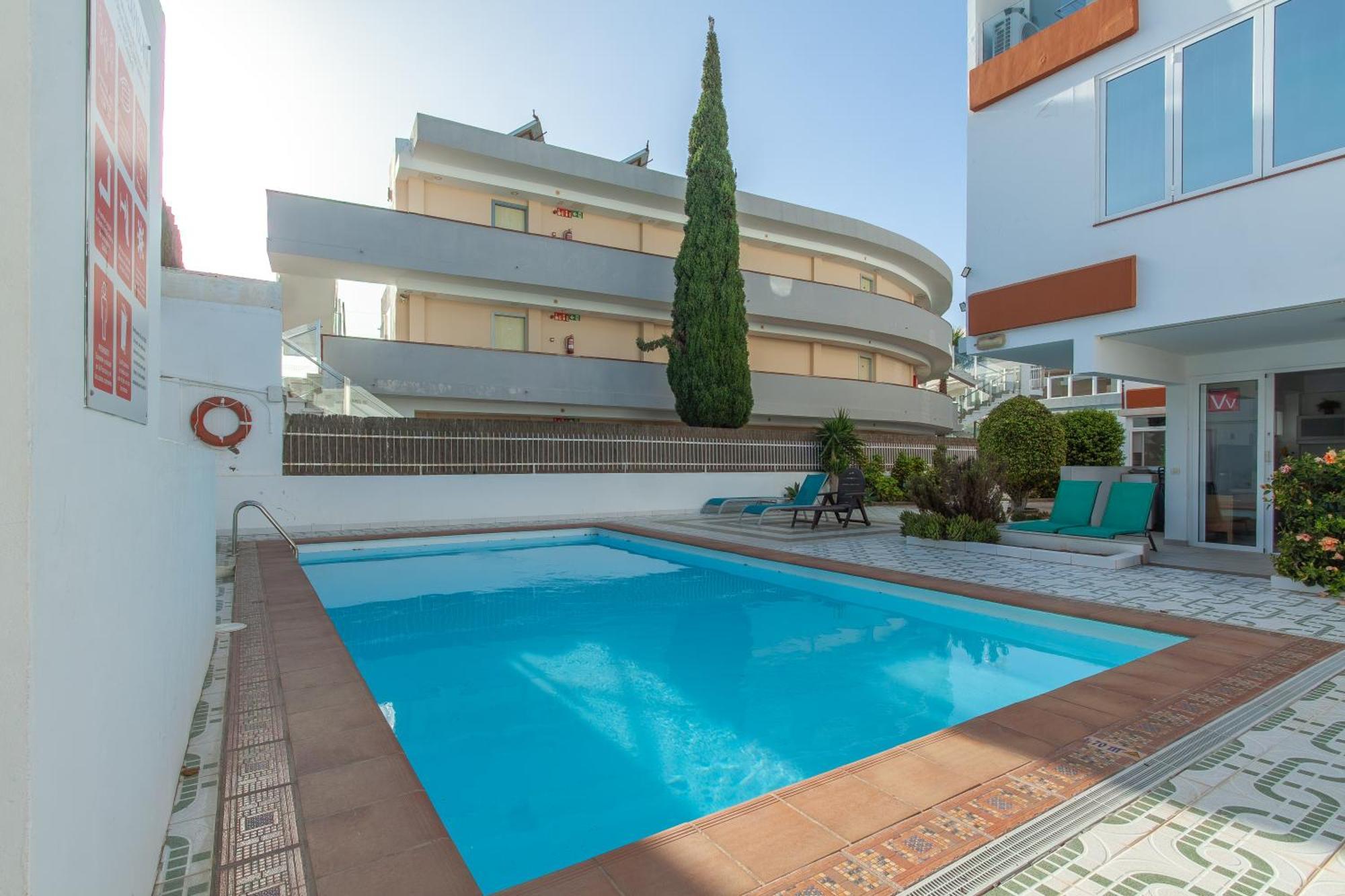Con Terraza Y Piscina En Playa Del Ing Apartamento