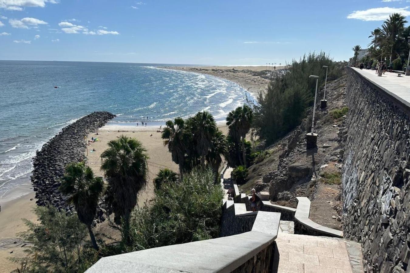 Modernes Mit 1 Schlafzimmer Und Balkon Im Herzen Von Playa Del Ingles, Gran Canaria Apartamento *