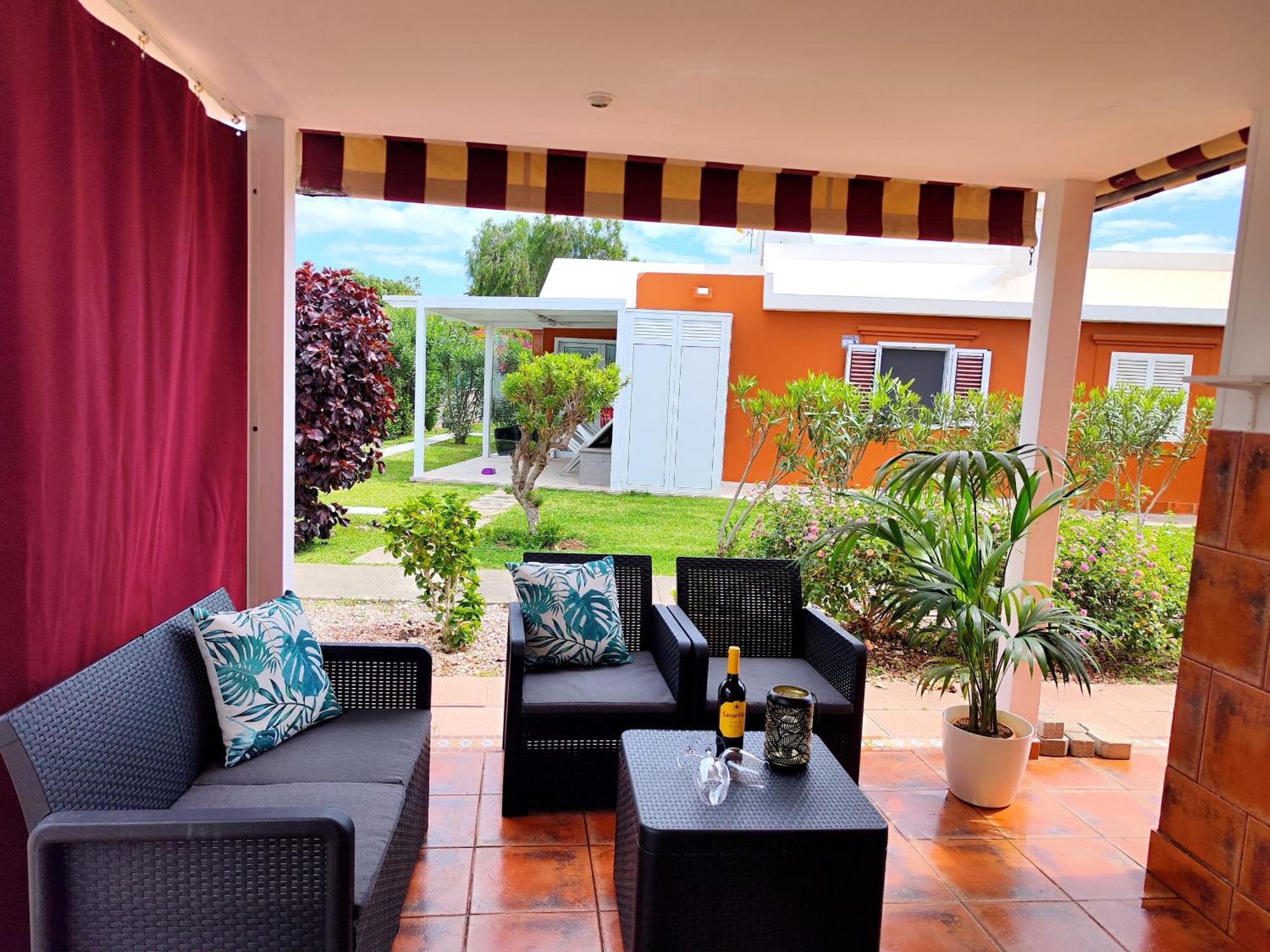 Gran Terraza Maspalomas Campo Golf Free Wifi Сasa de vacaciones *