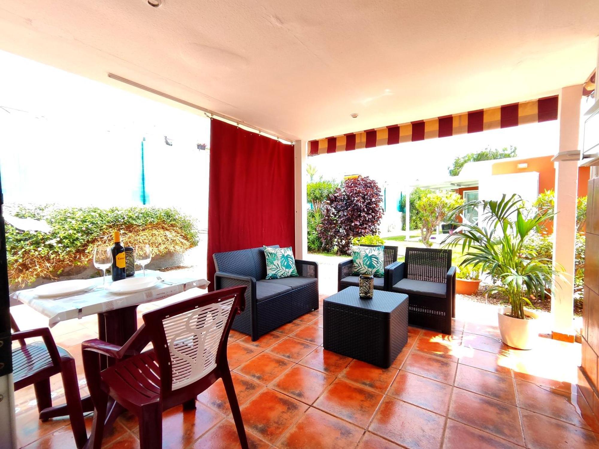 Gran Terraza Maspalomas Campo Golf Free Wifi Сasa de vacaciones