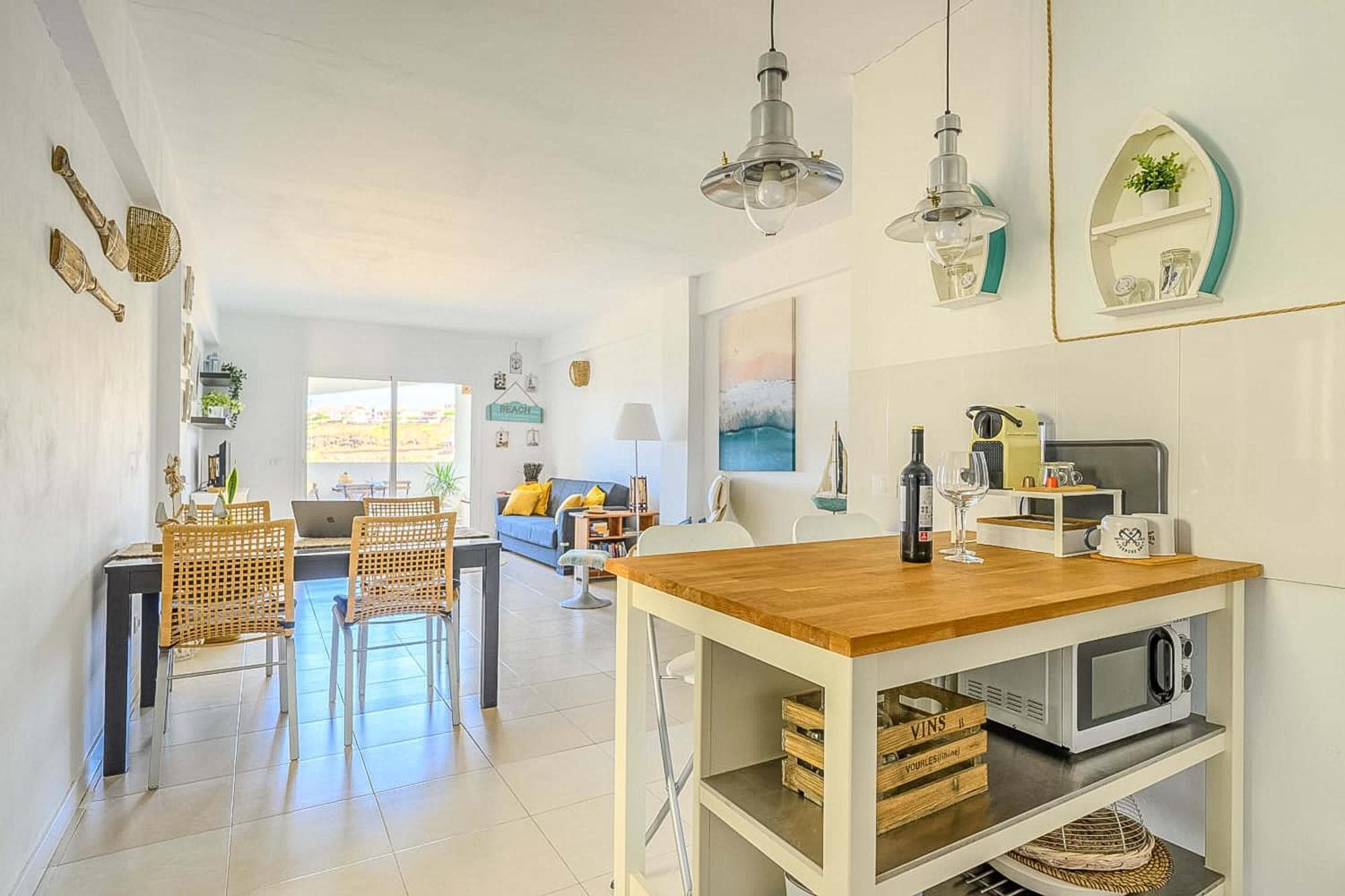 Residencial La Palmita Agaete Con Piscina Appartamento