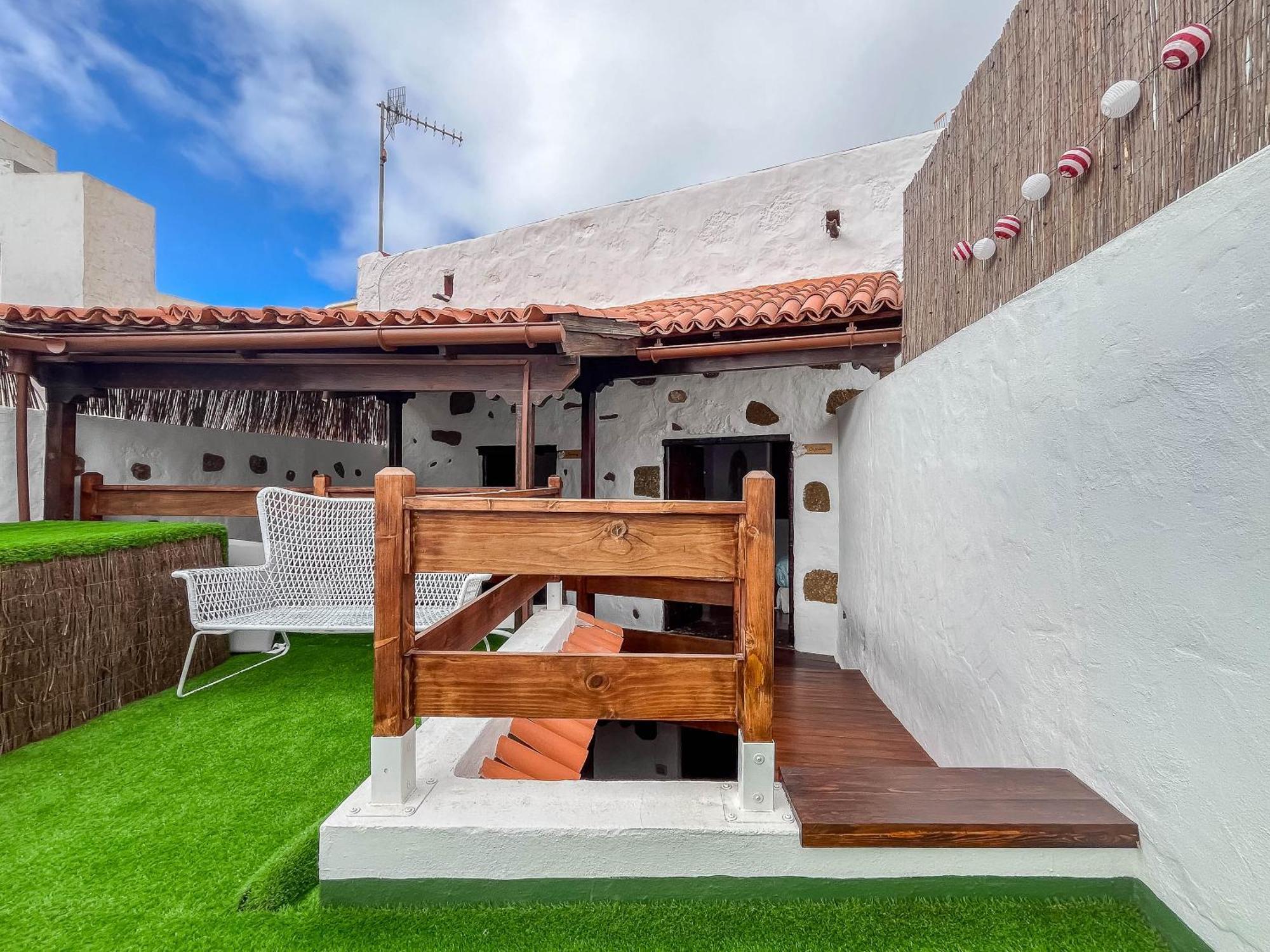 Casa Libelvik En Pleno Centro Con Terraza * Gáldar