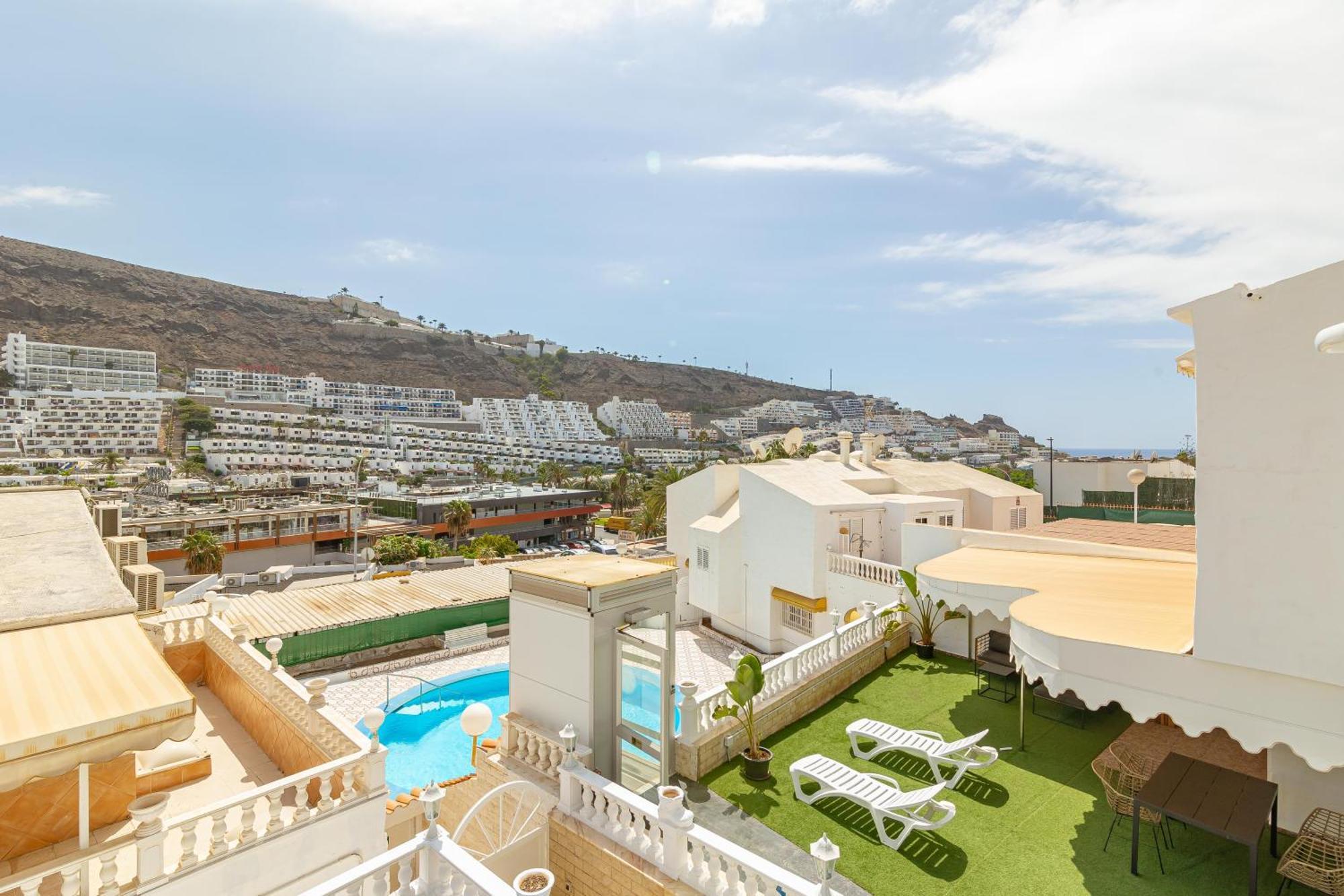 Horizon Vacation - Coastal Oasis Shared Pool Terrace Smart Tv Mogán