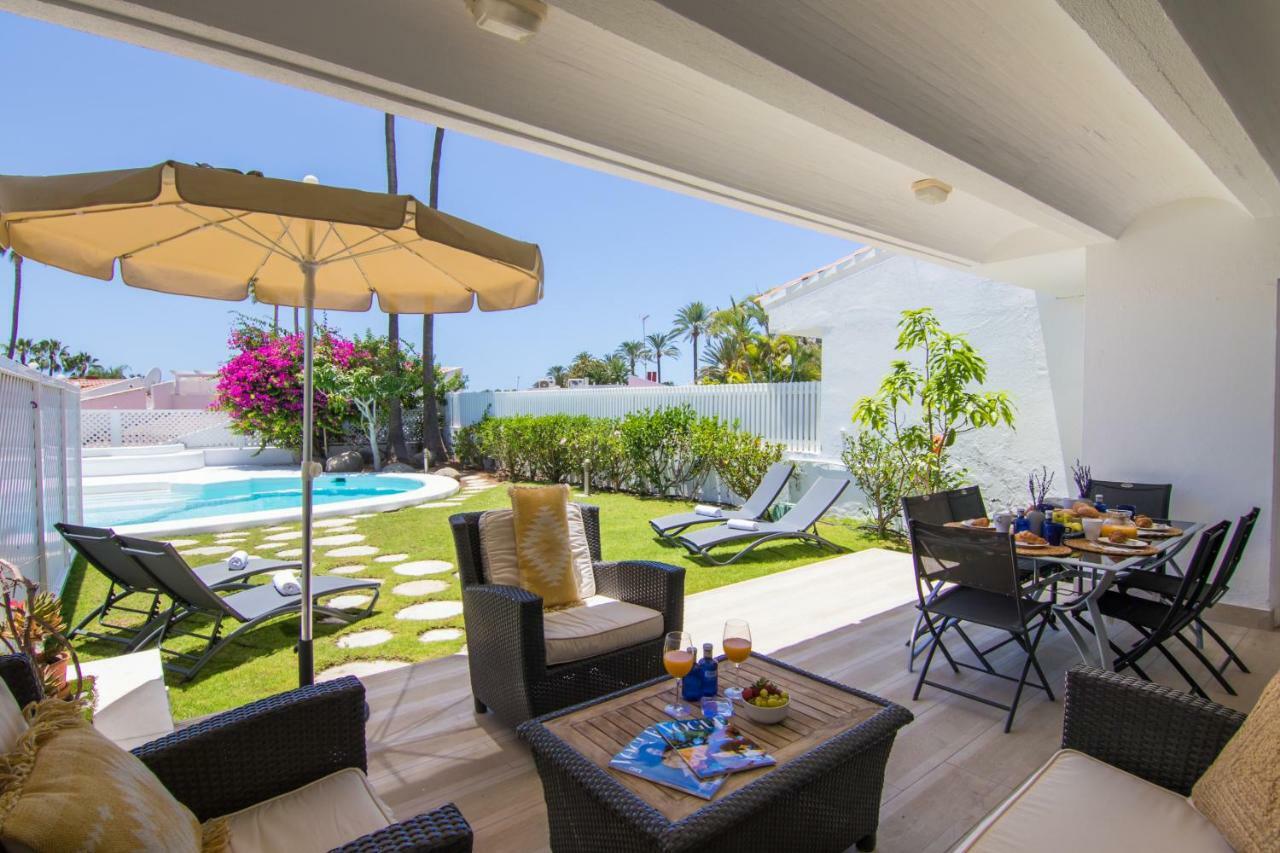 Homeforguest In Pasito Blanco, 4bdr, Bbq, Wifi, Pool Villa *