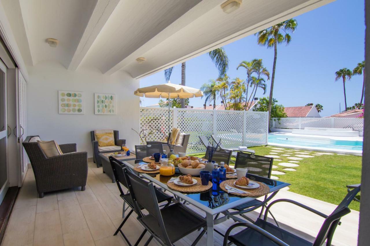 Homeforguest In Pasito Blanco, 4bdr, Bbq, Wifi, Pool Villa