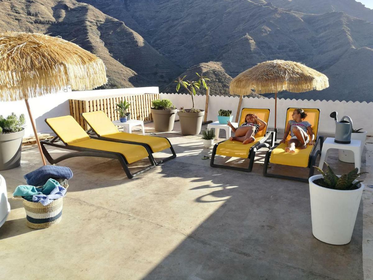 Villa Vilna House With Private Pool, Jacuzzi And Garden -optional Pool And Jacuzzi Heating Agaete (Gran Canaria)