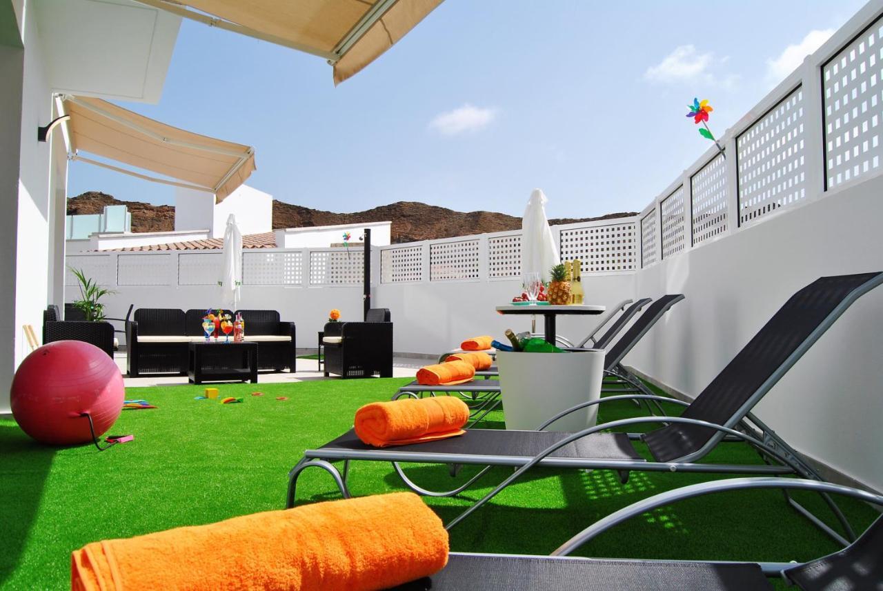 Big Tauro With Private Heated Saltwater Pool & Jacuzzi & Bbq & Game & Arcade Games Villa Mogán
