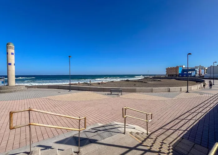 Playa El Burrero Con Terraza Y Solarium Privado