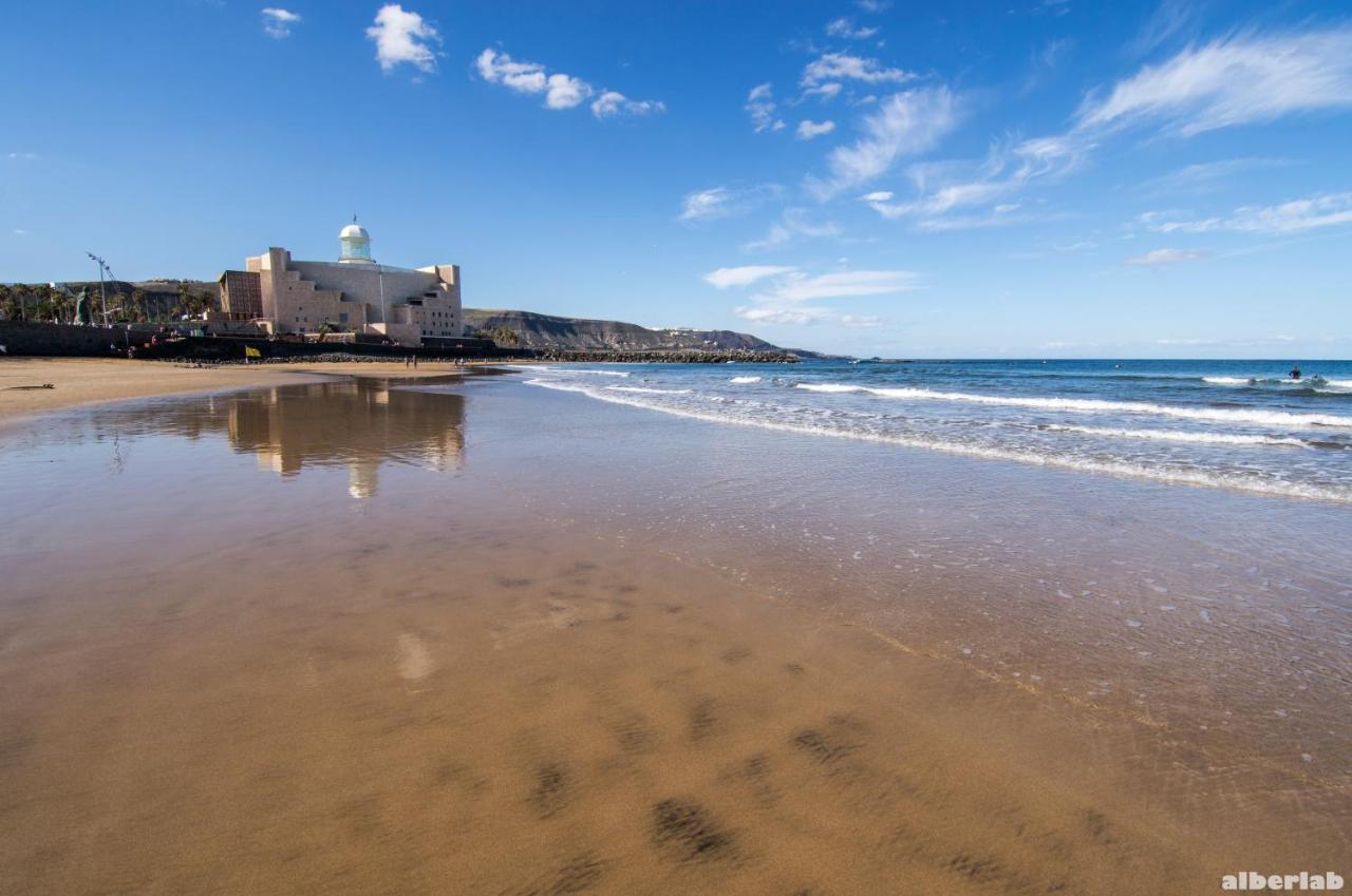 Seafront Terrace Las Canteras Beach - Wifi Apartment *