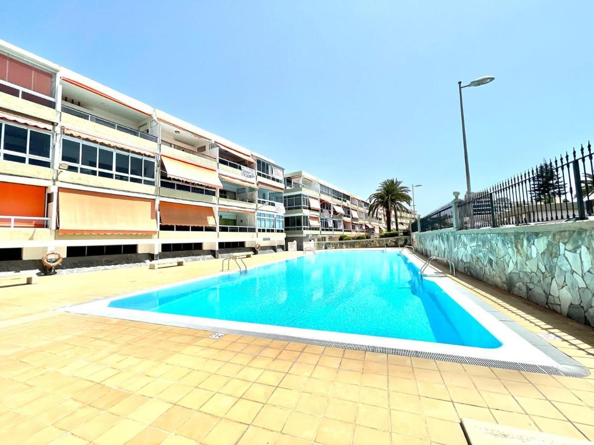 Sur De Gran Canaria, Segunda Linea De Playa Con Wifi Apartamento *
