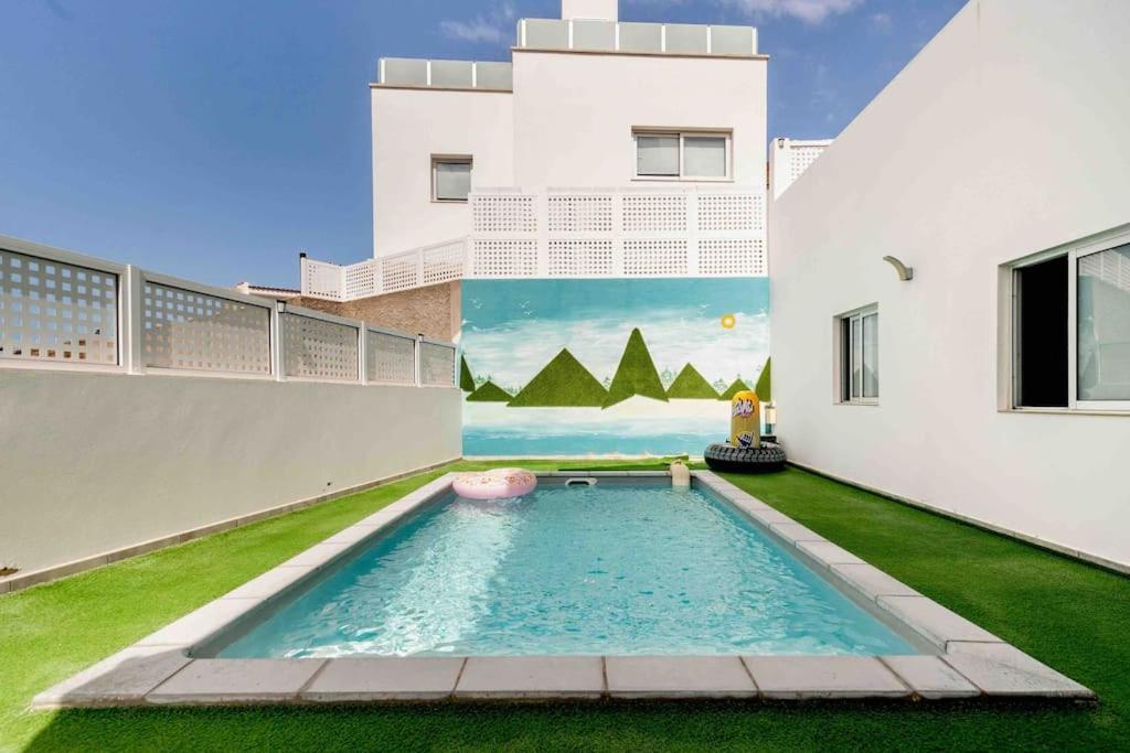 Villa Big Tauro With Private Heated Saltwater Pool & Jacuzzi & Bbq & Game & Arcade Games Mogán