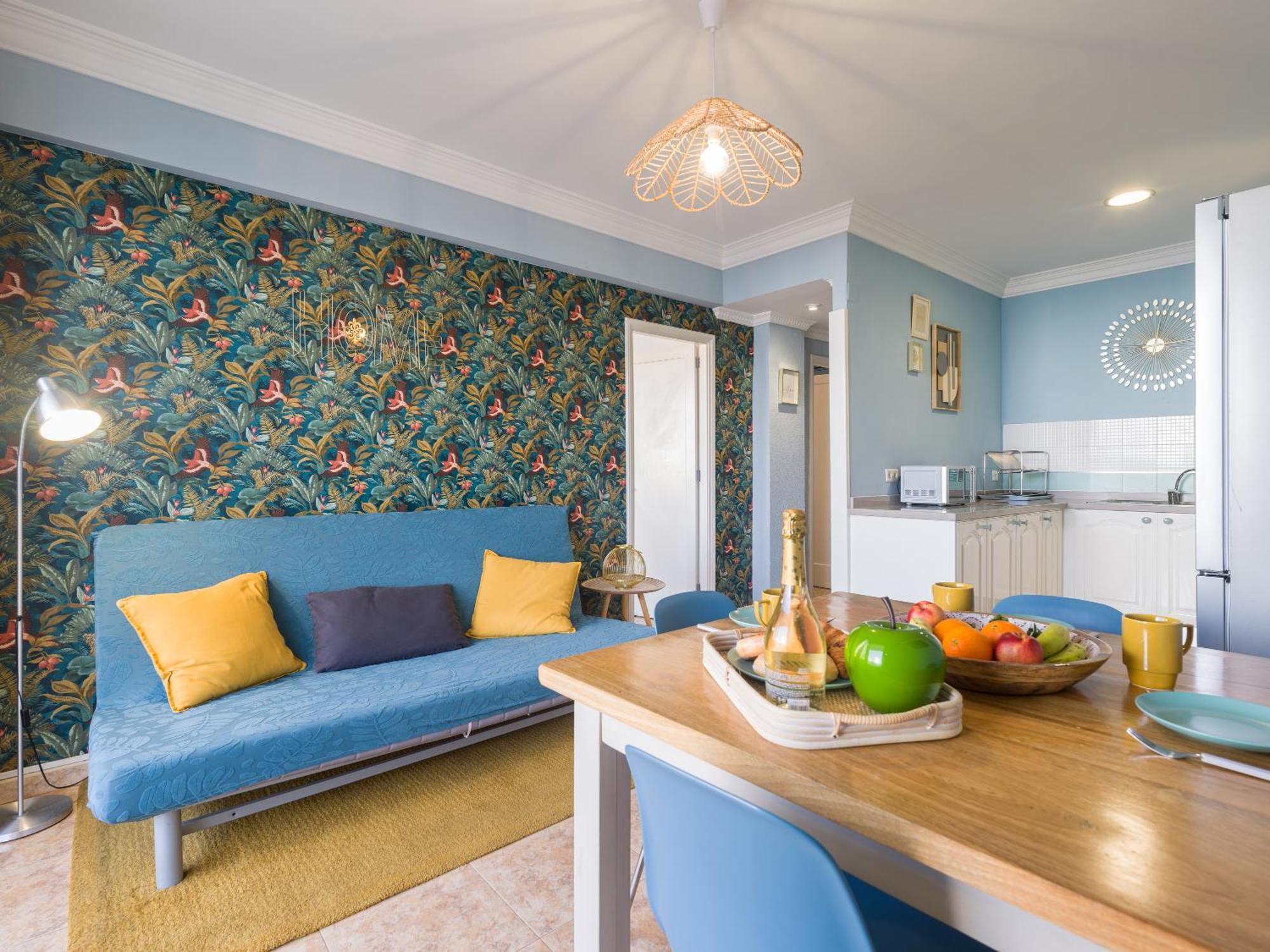 Casita Canaria Playa Beachfront Access & Lateral Ocean View With Terrace Apartment