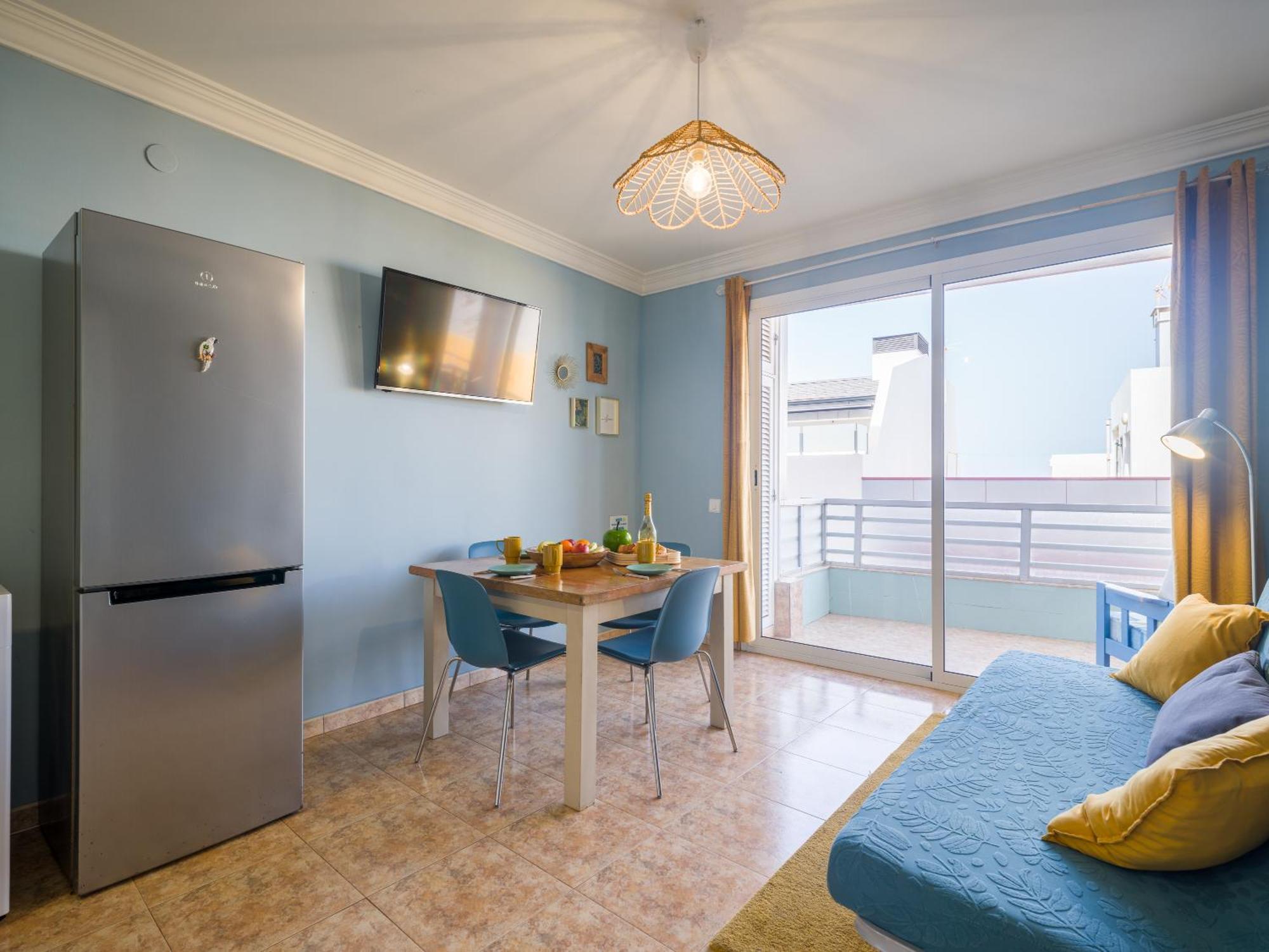Casita Canaria Playa Beachfront Access & Lateral Ocean View With Terrace Apartment Las Palmas de Gran Canaria