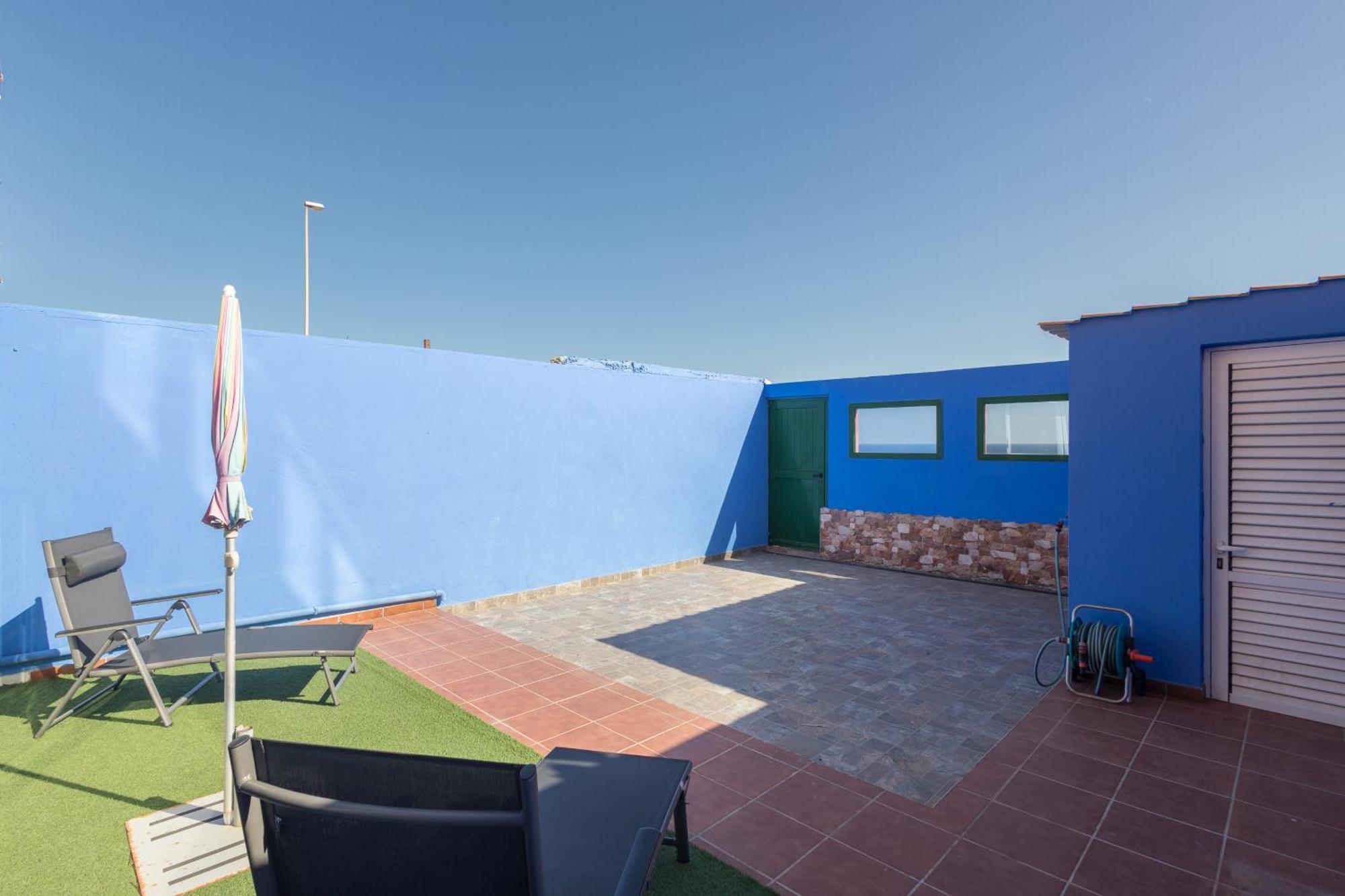 Playa El Burrero Con Terraza Y Solarium Privado