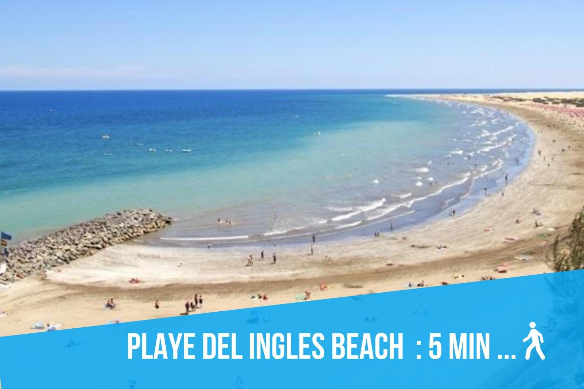 Apartamento Serenity Yumbo - Europa 2min Yumbo - 5min From - Wifi Free - Air Conditioner - Private Services - Free Welcome Book - Cohote Conserjeria Gran Canaria Playa del Inglés