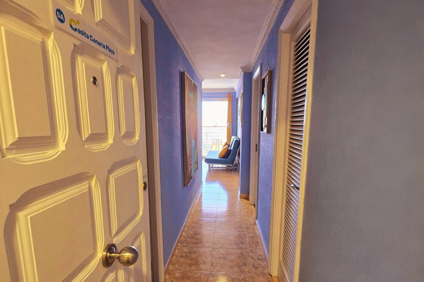 Casita Canaria Playa Beachfront Access & Lateral Ocean View With Terrace Apartment Las Palmas de Gran Canaria