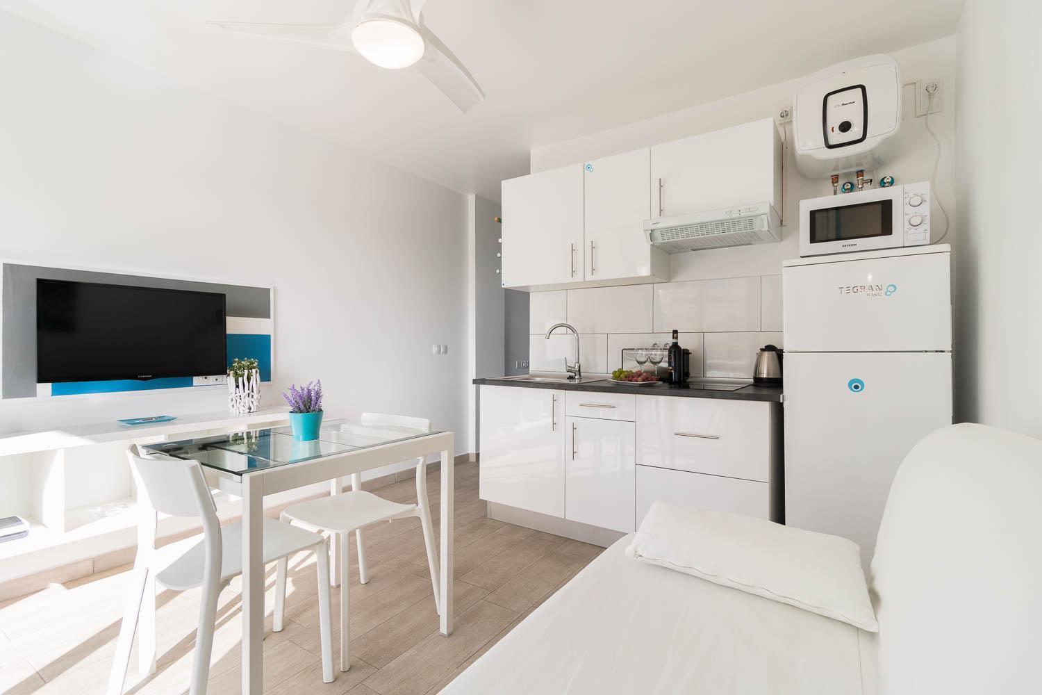 Apartamento El Molino Canario, Estudio Vista Piscina *